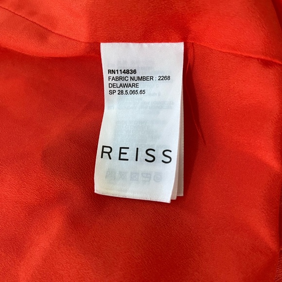 Reiss a line patterned, textured skirt - Picture 8 of 9